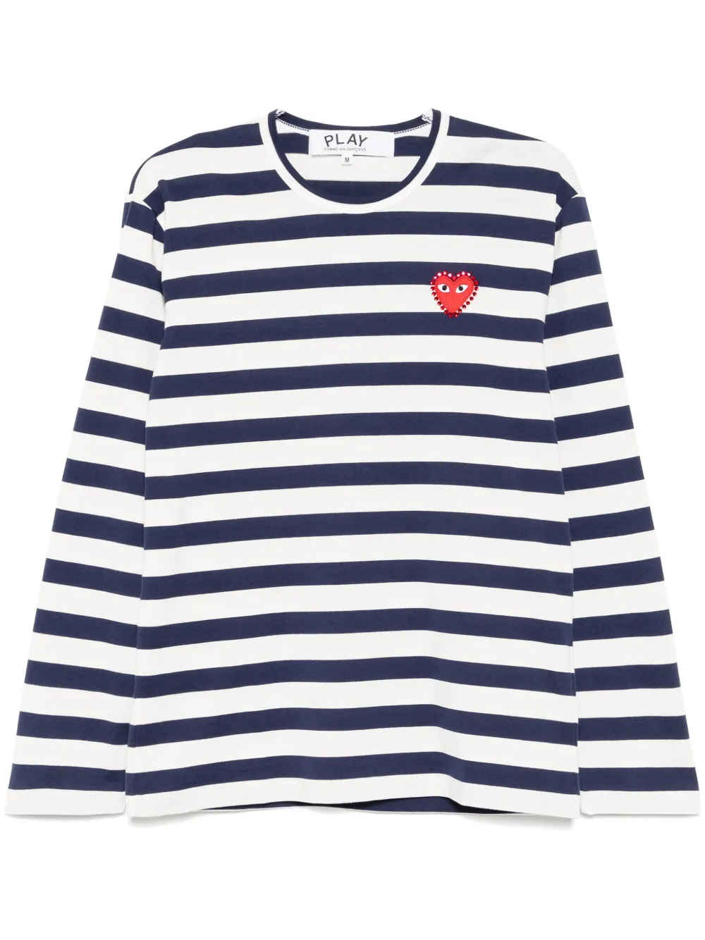 

Футболка в полоску Comme Des Garçons Play, белый