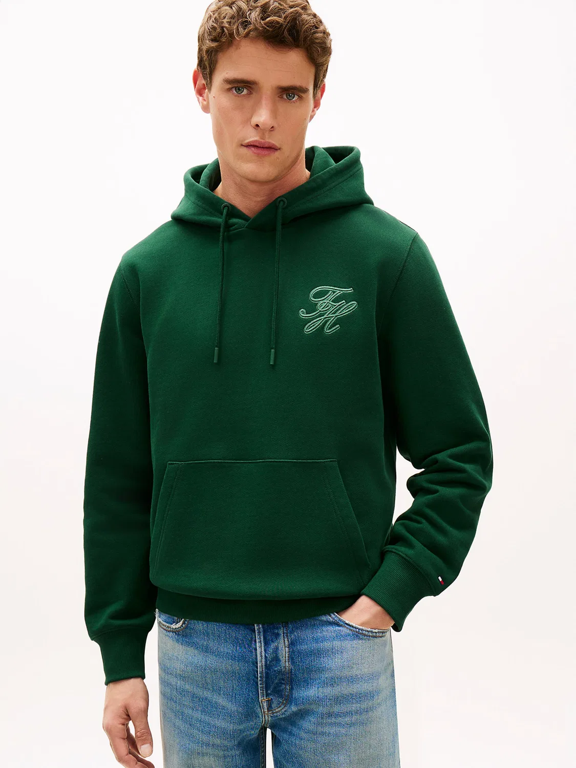 Толстовка Tommy Hilfiger, Emerald — фото 2