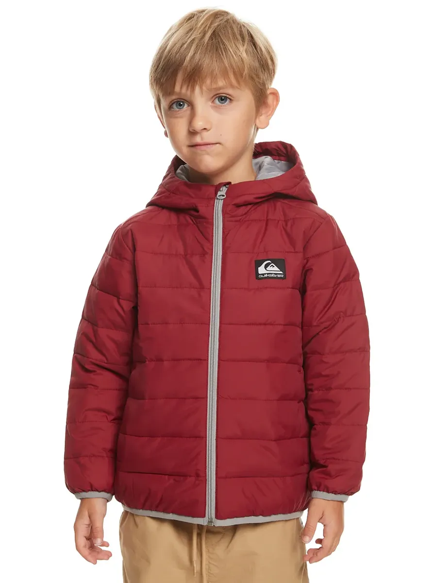 

Куртка Quiksilver для активного отдыха "Чешуйчатая", красный