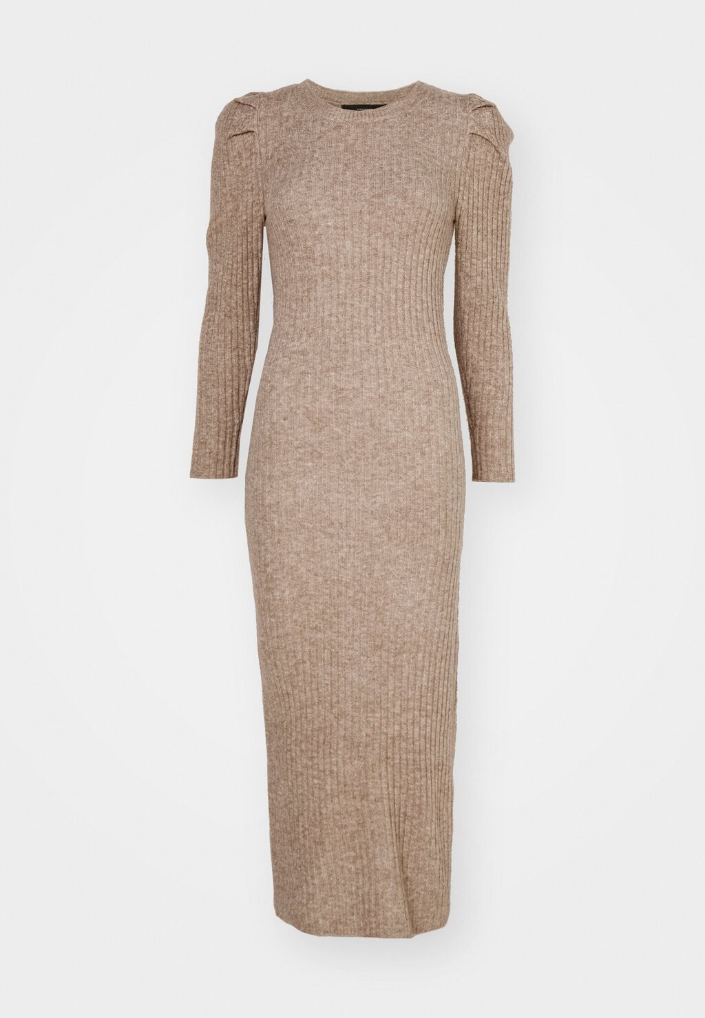 

Платье-джемпер VMKIM UNECK LONG DRESS Vero Moda, коричневый