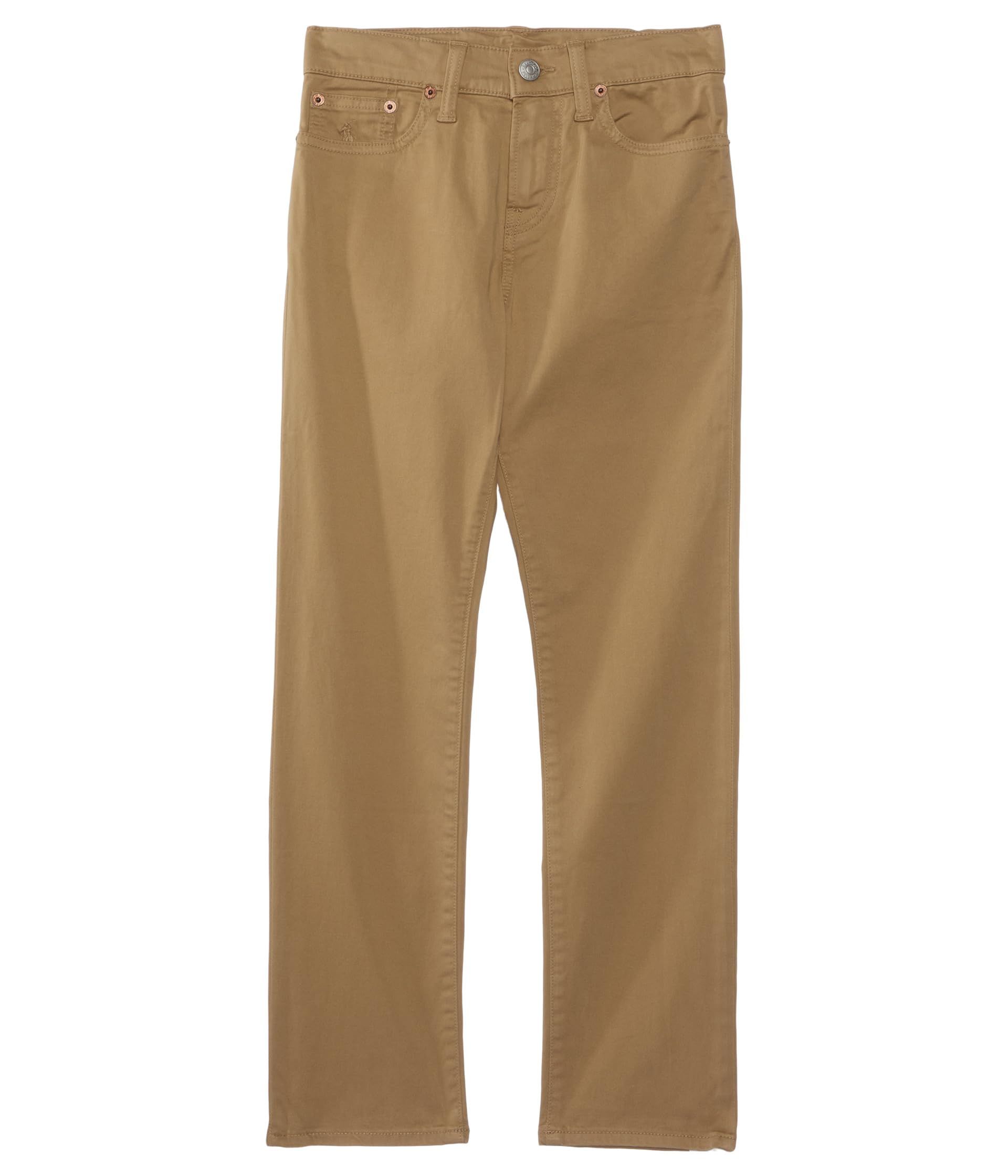 

Брюки Polo Ralph Lauren Kids Sullivan Slim Stretch Sateen Pants, цвет Desert Khaki