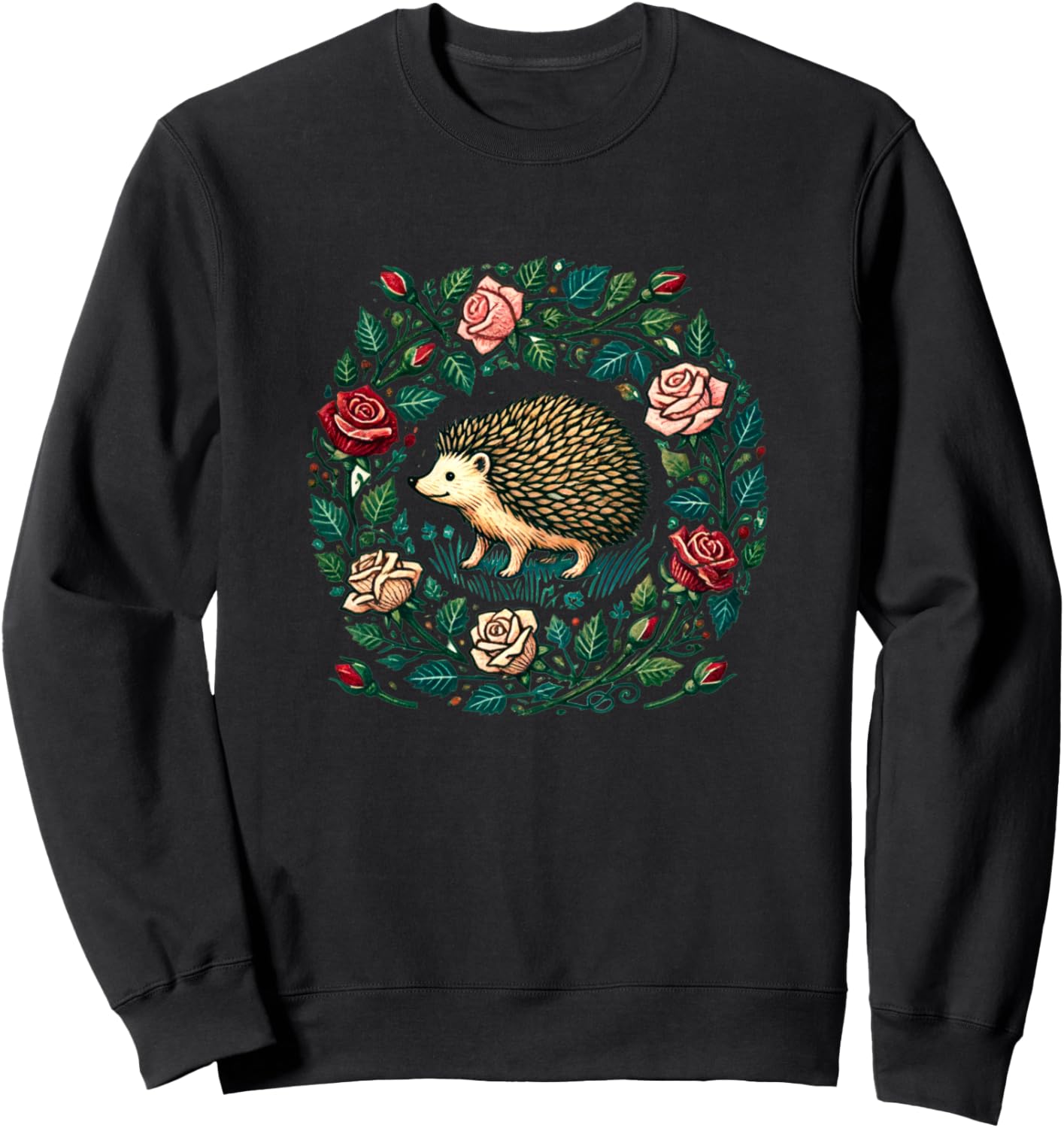 

Милый рисунок ежика для любителей ежиков. Толстовка Vintage Hedgehogs Snugg, черный