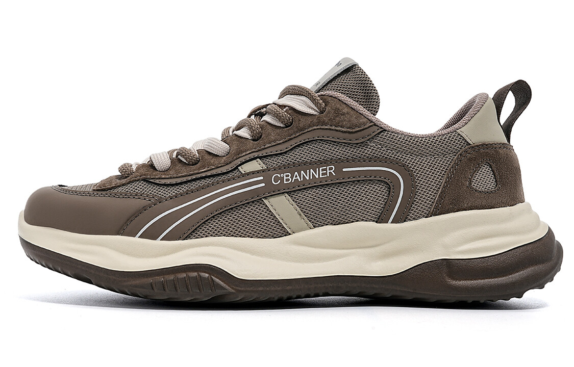 

Кроссовки C°BANNER Lifestyle Shoes Men Low-top Khaki, хаки