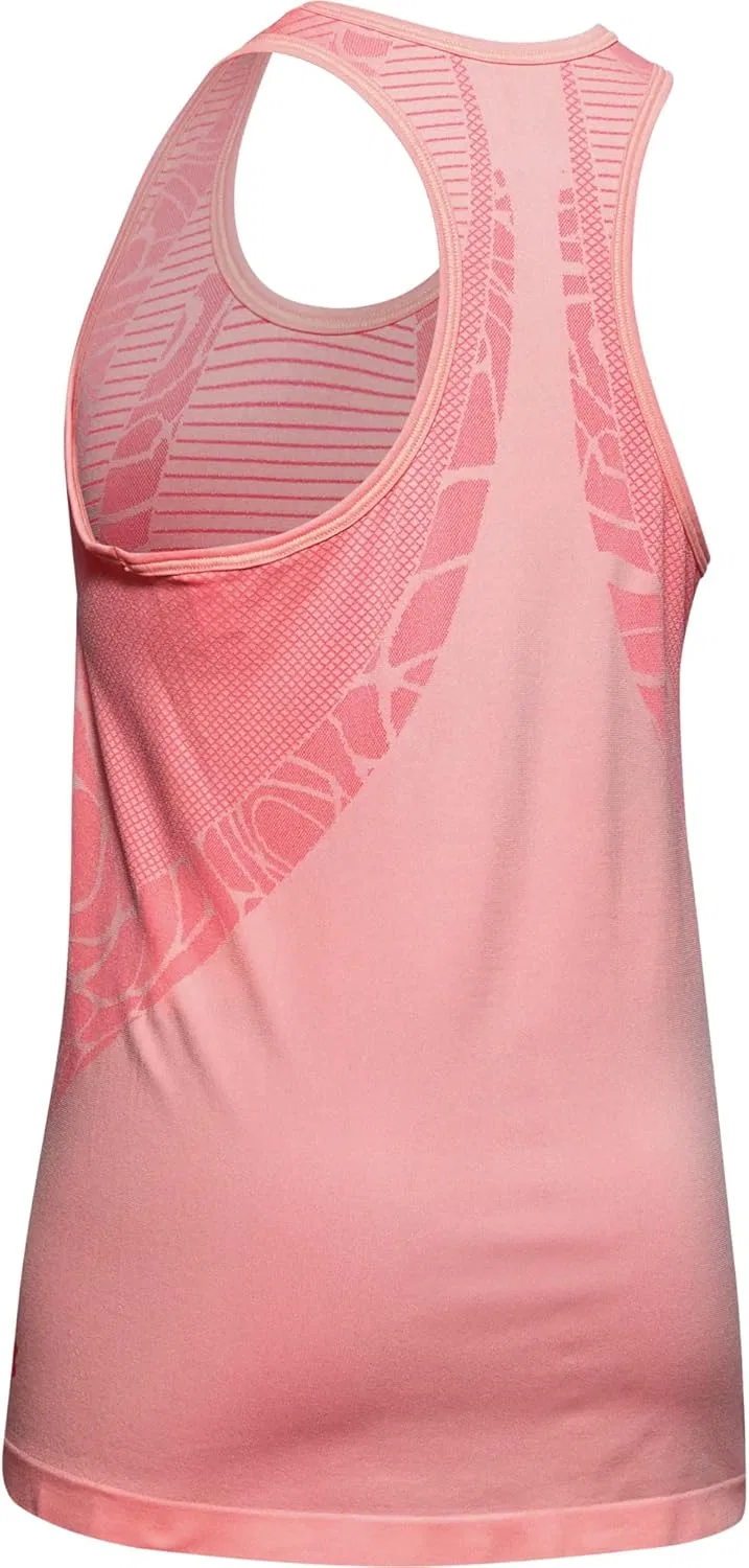 Детская майка Under Armour Kids, цвет French Gray/Eclectic Pink/Eclectic Pink — фото 2