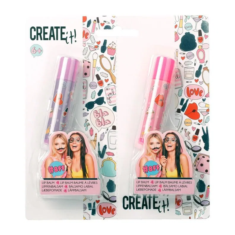 Детский бальзам для губ Create It! BFF Set, 2 шт. Create It!