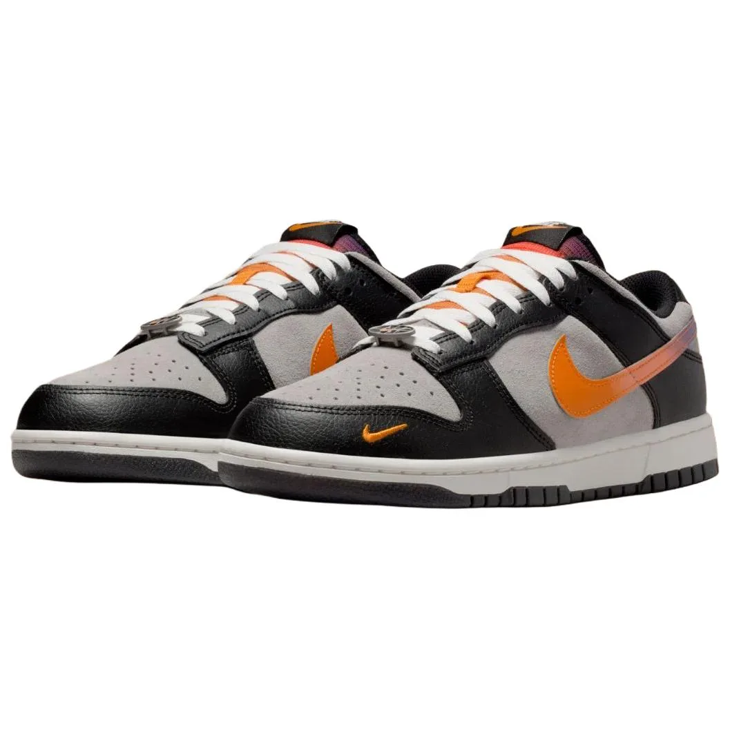 Nike Кроссовки Dunk Low для скейтбординга мужские серо-черные — фото 4