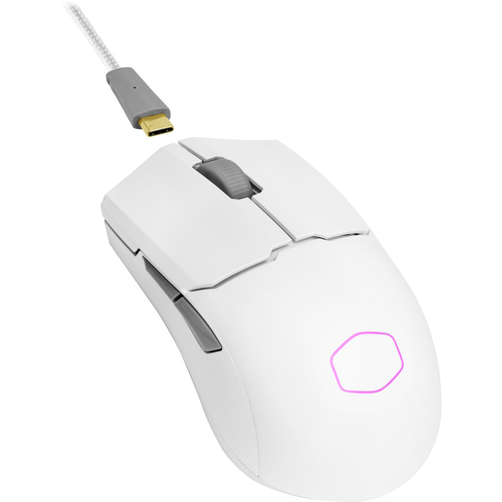 

Беспроводная игровая мышь Cooler Master MM712 (белая)