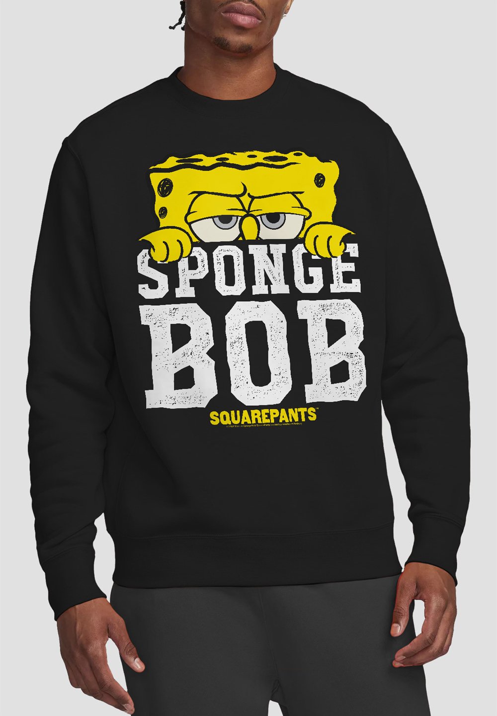 

Толстовка SPONGEBOB SQUAREPANTS LARGE ICON Cotton Soul, черный