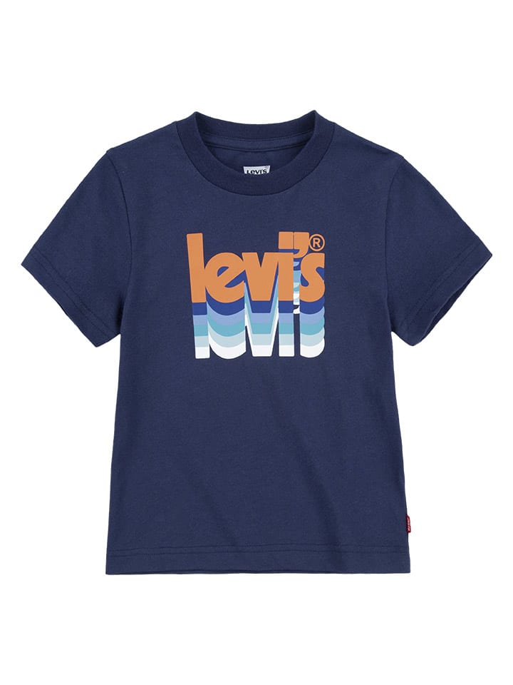 

Футболка Levi's Kids, темно-синий