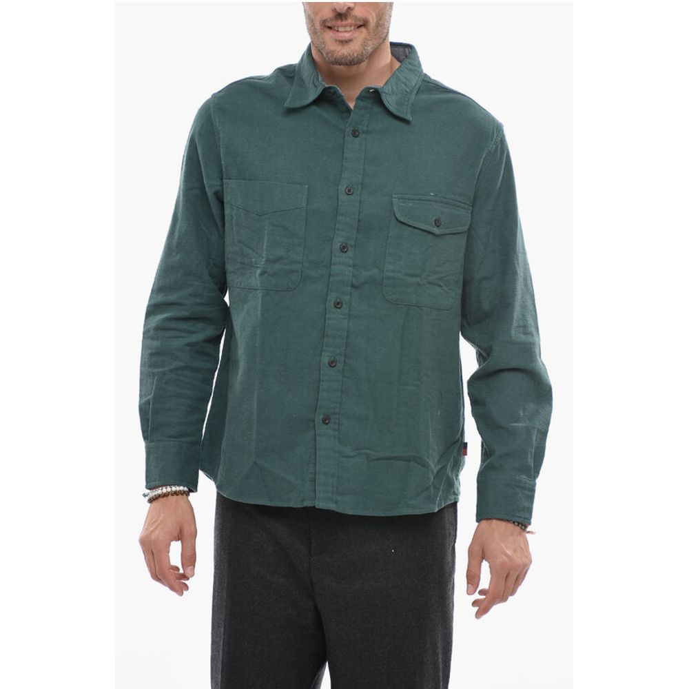 

Зеленые хлопковые куртки и пальто Woolrich, Green, Зеленый, Зеленые хлопковые куртки и пальто Woolrich, Green