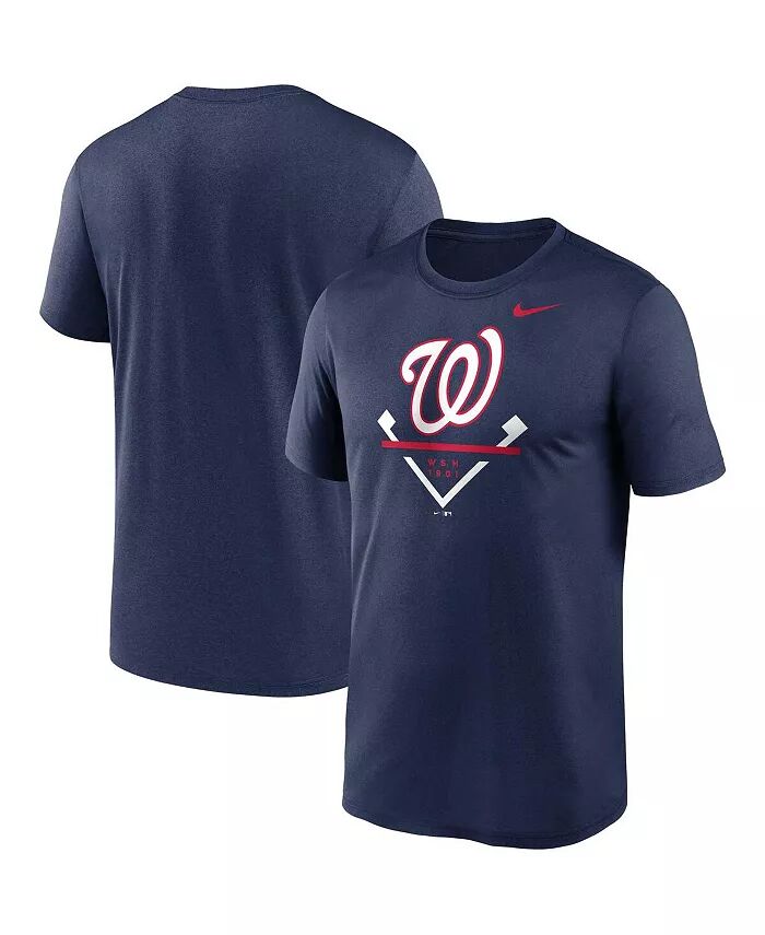 

Футболка мужская Navy Washington Nationals Big and Tall Icon Legend Performance Nike