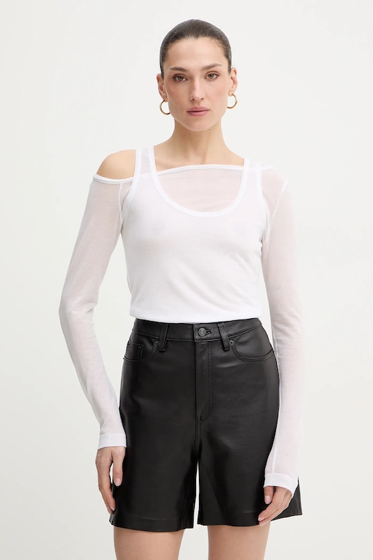 

Лонгслив Pinko, белый