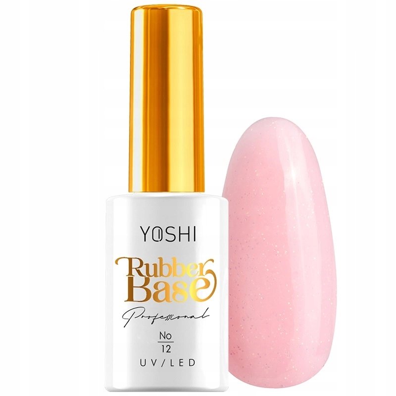 

Yoshi Rubber Base Розовая резиновая база с частицами № 12 10 мл