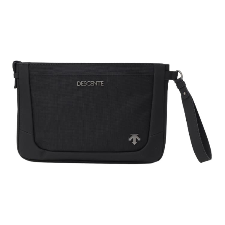 

DESCENTE Нейлоновая клатч унисекс черная, Black