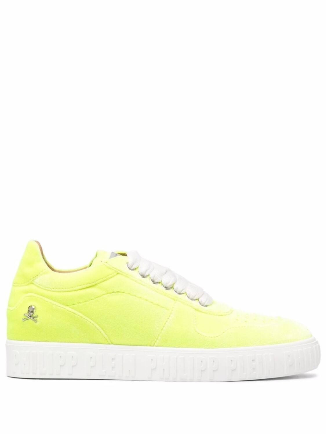 Philipp Plein бархатные кеды King Power, желтый