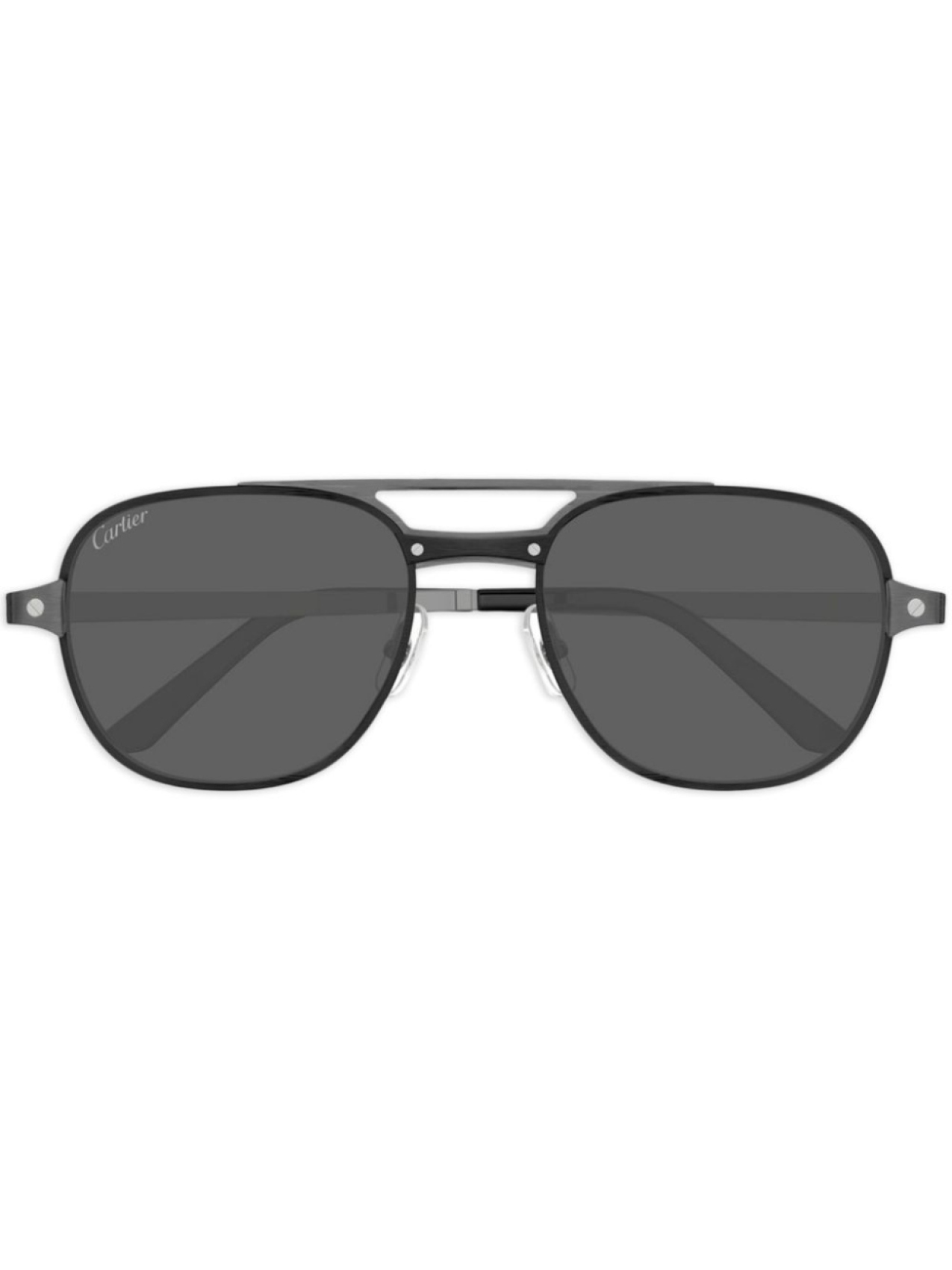 

Cartier Eyewear солнцезащитные очки Santos de Cartier, черный