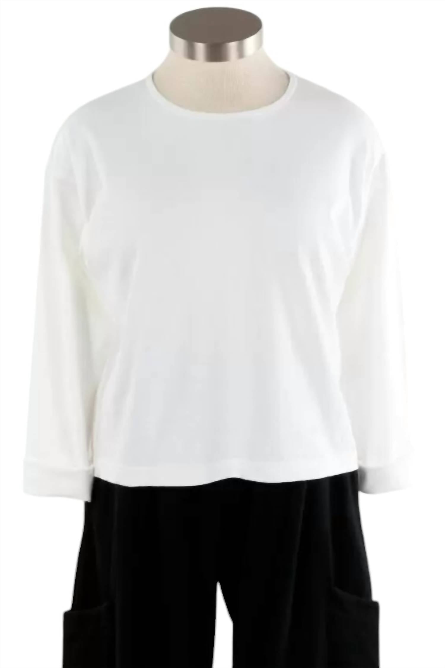 

Футболка с длинными рукавами белого цвета Bryn Walker