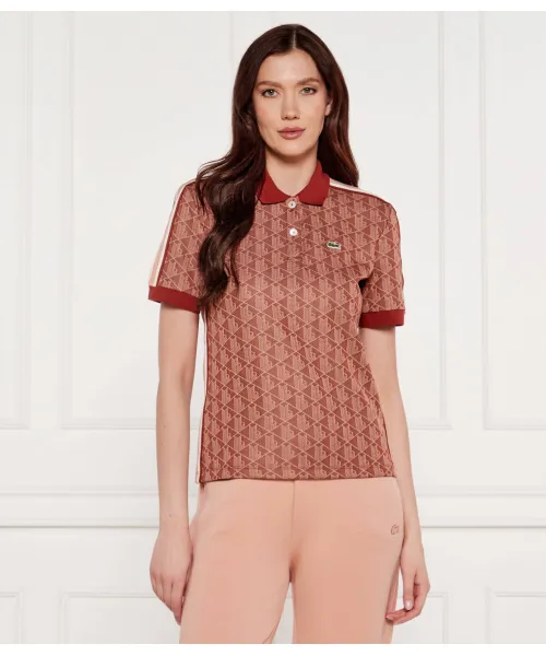 

Футболка поло Slim fit Lacoste, красный