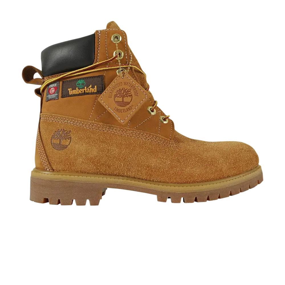 Ботинки Staple x Timberland Premium 6 Inch, коричневый