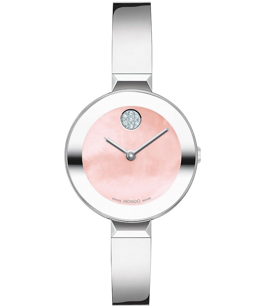 

Женские кварцевые аналоговые часы Movado Bold с браслетом из нержавеющей стали, серебро, Серый, Женские кварцевые аналоговые часы Movado Bold с браслетом из нержавеющей стали, серебро