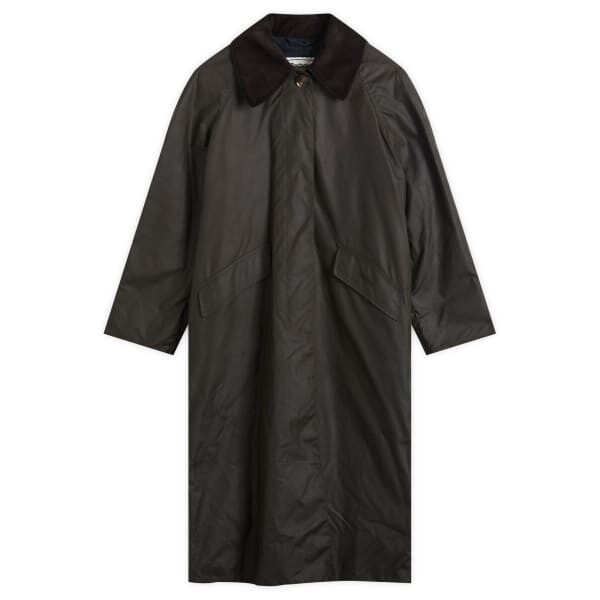 

X Алекса Чанг Дороти длинная восковая куртка Barbour, зеленый