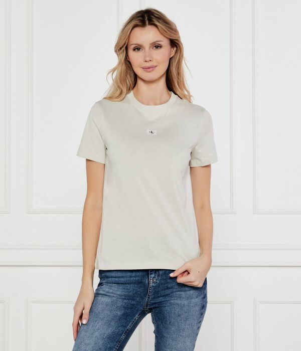

Футболки Regular fit Calvin Klein Jeans, желтый