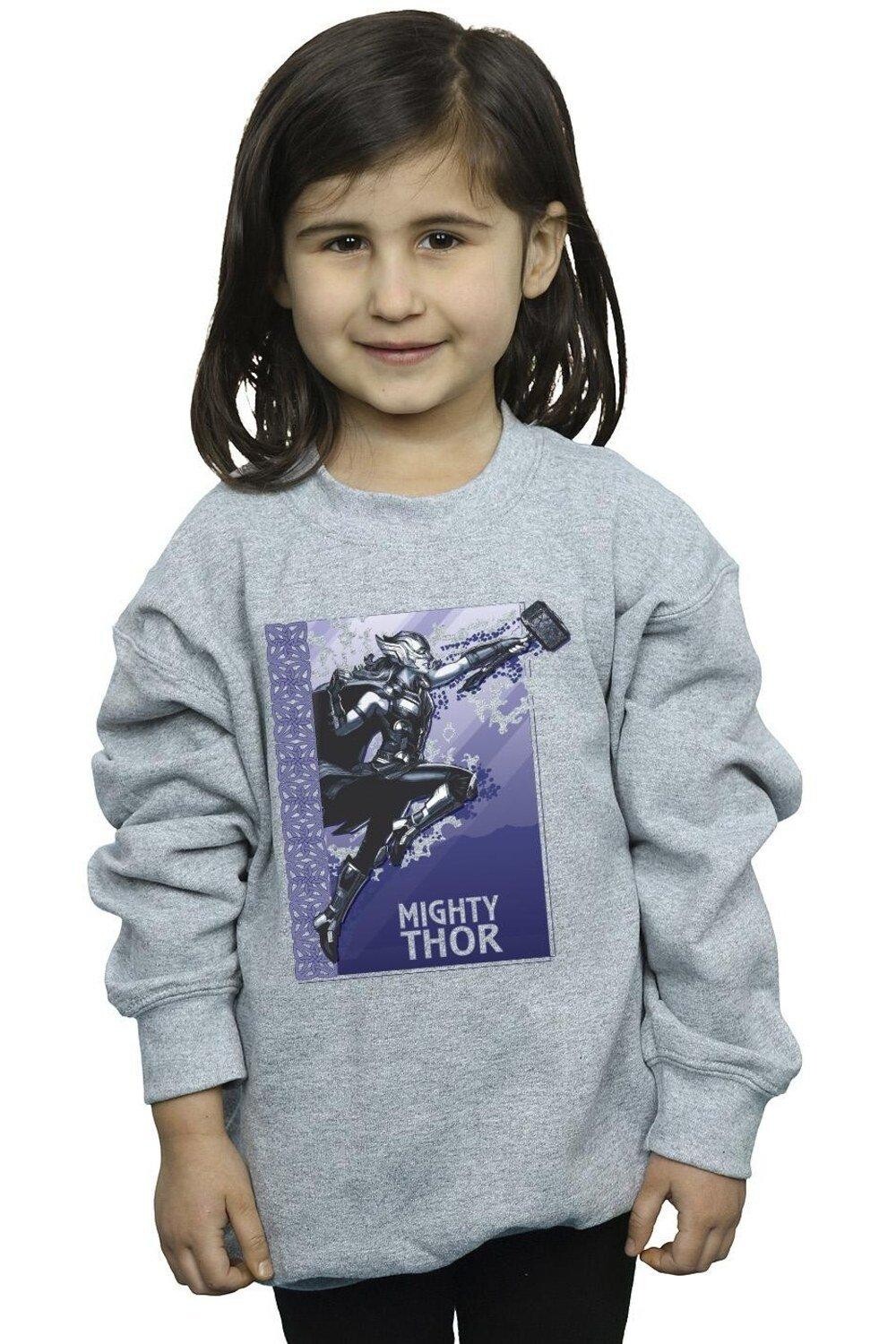 

Толстовка Thor Love And Thunder Mighty Thor Marvel, серый