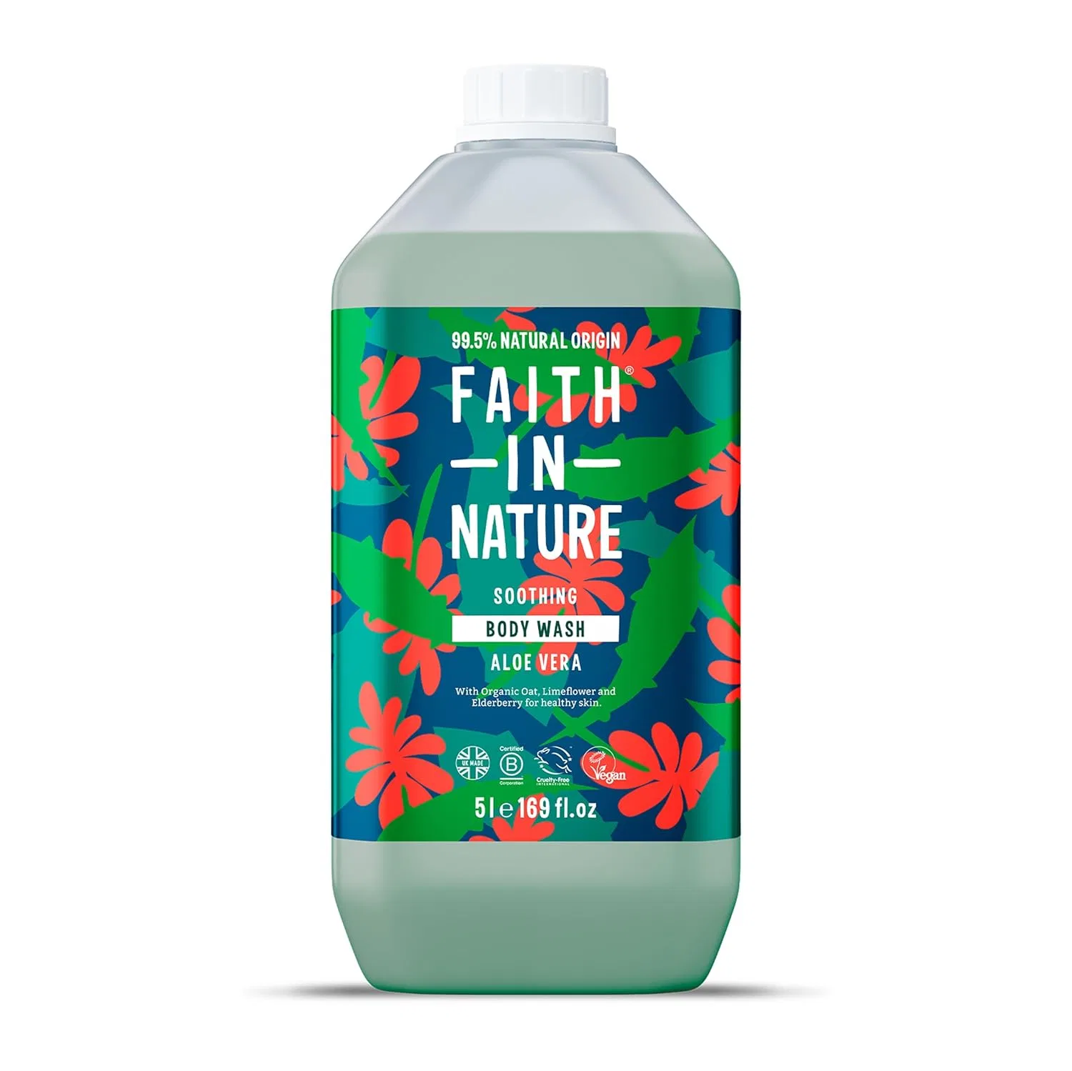 Гель для душа с алоэ вера «Aloe Vera Body Wash» от Faith in Nature Faith In Nature