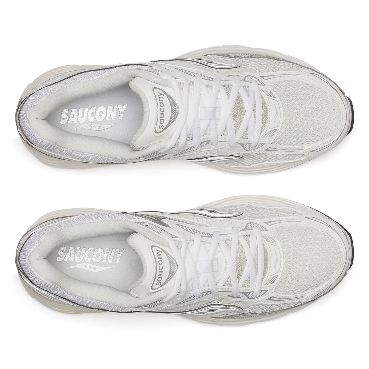 Кроссовки повседневные мужские PROGRID OMNI 9 Saucony, белый/серый — фото 3