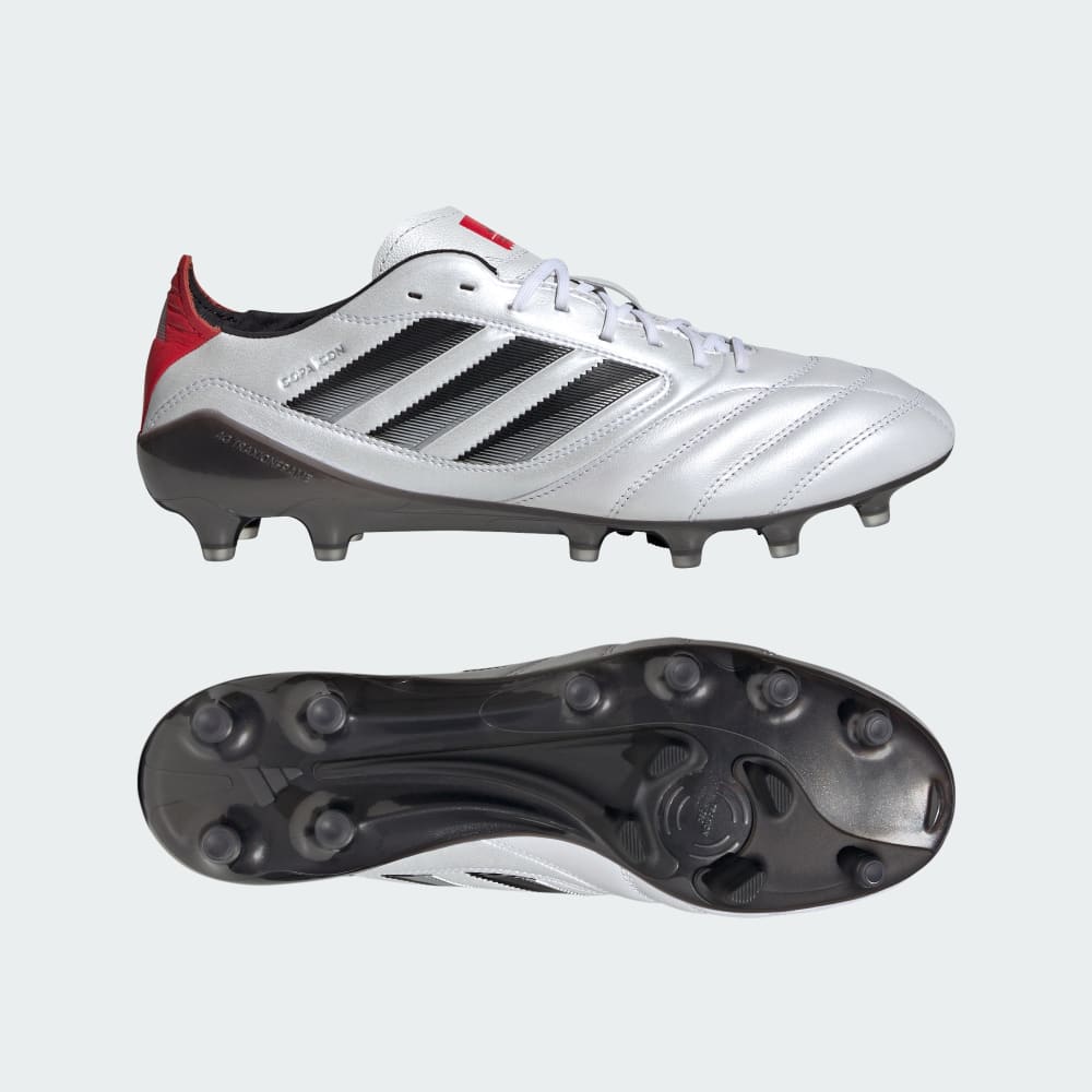 

Бутсы Adidas Copa Icon 2 Firm Ground Soccer Cleats, цвет Cloud White/Core Black/Pure Ruby