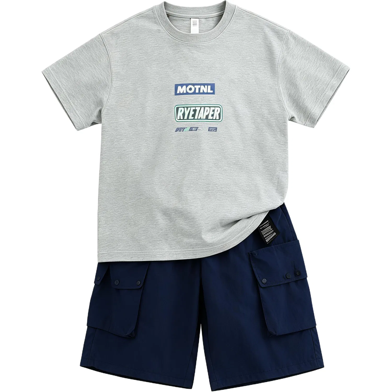 Детская спортивная одежда Casual с круглым вырезом, умеренная, не тянется Disney, Heather Gray