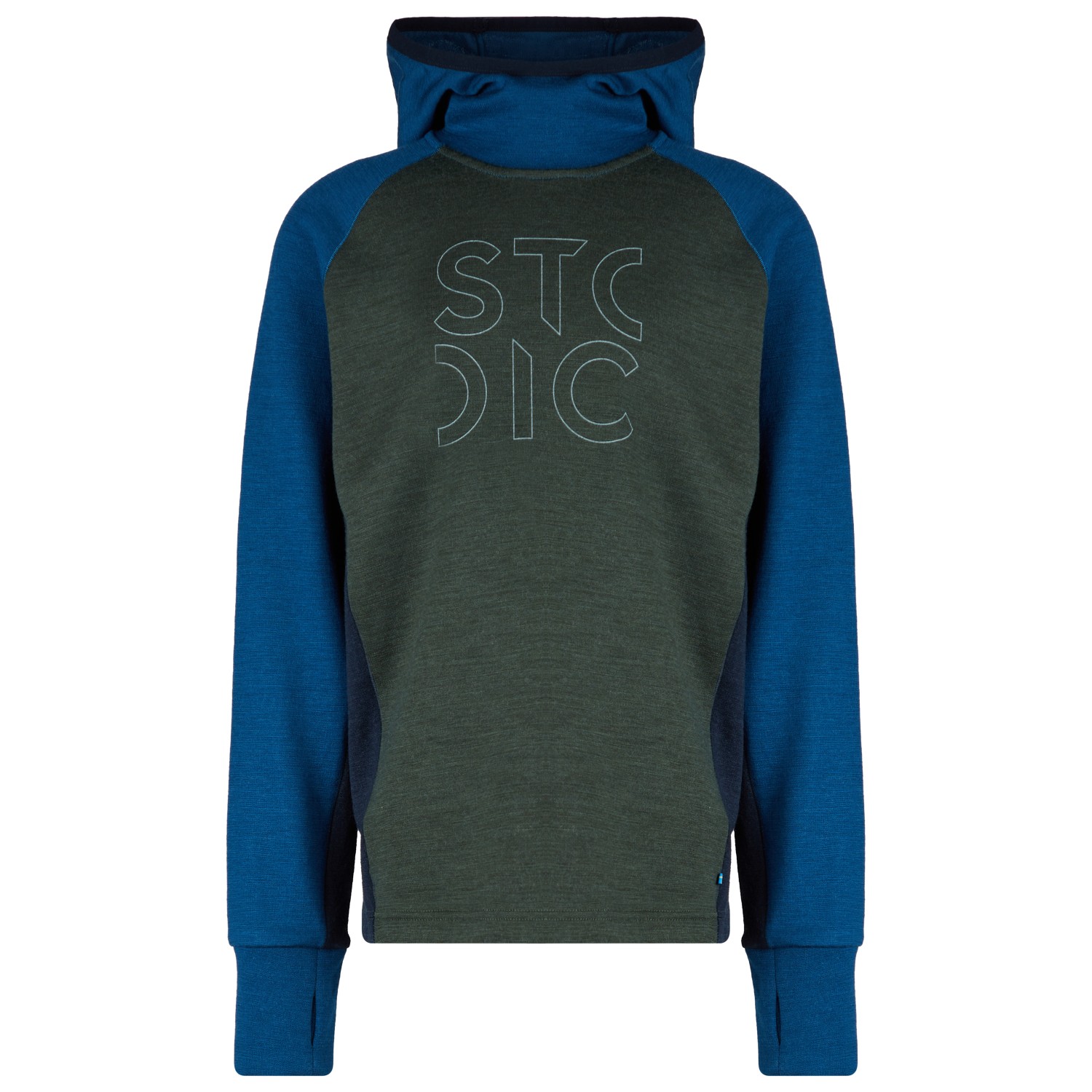 

Толстовка из мериноса Stoic Kid's Merino260 StadjanSt Hoody, цвет Fir Green Multi