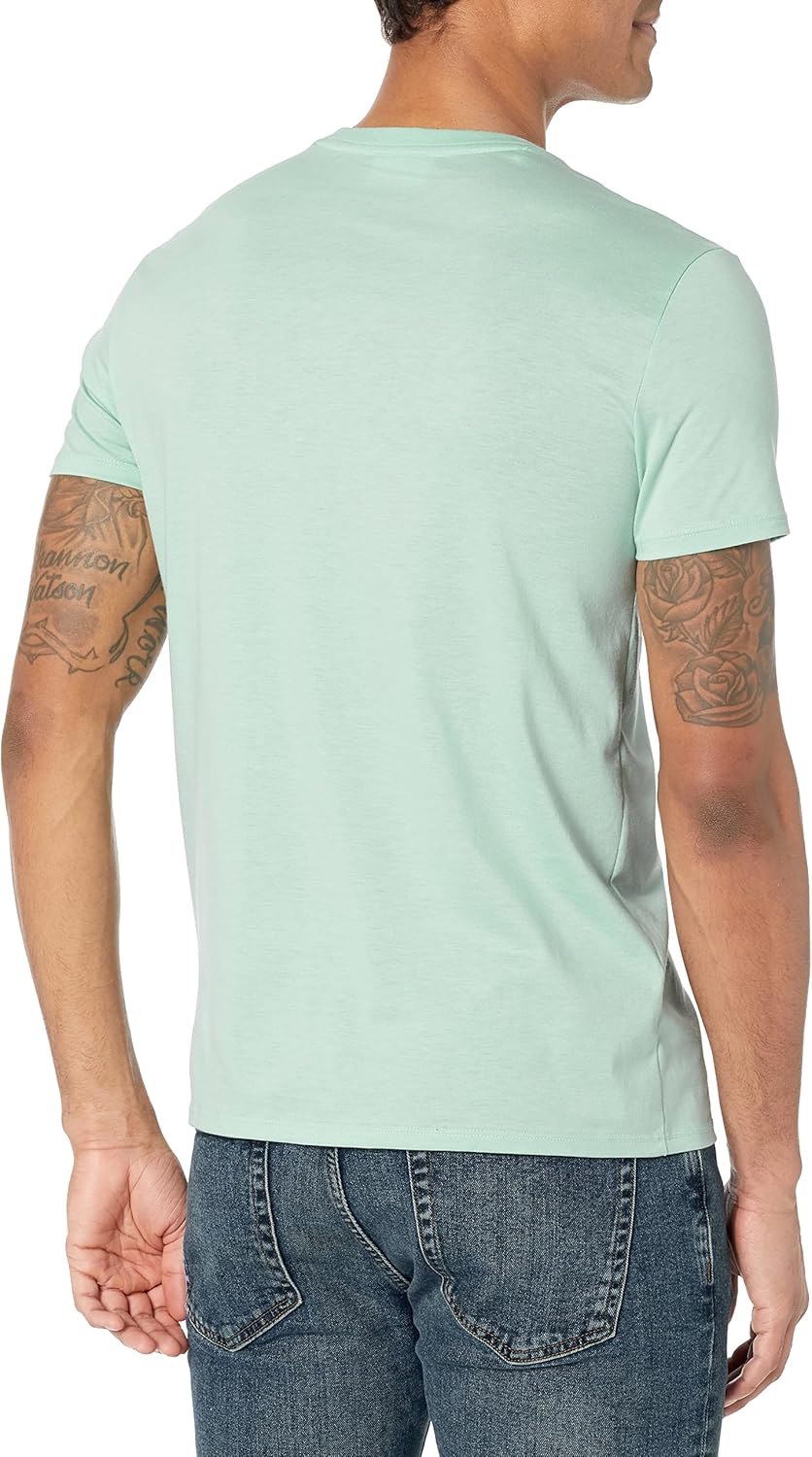 Футболка Lacoste, мужская, из джерси Pima, Pastille Mint — фото 2