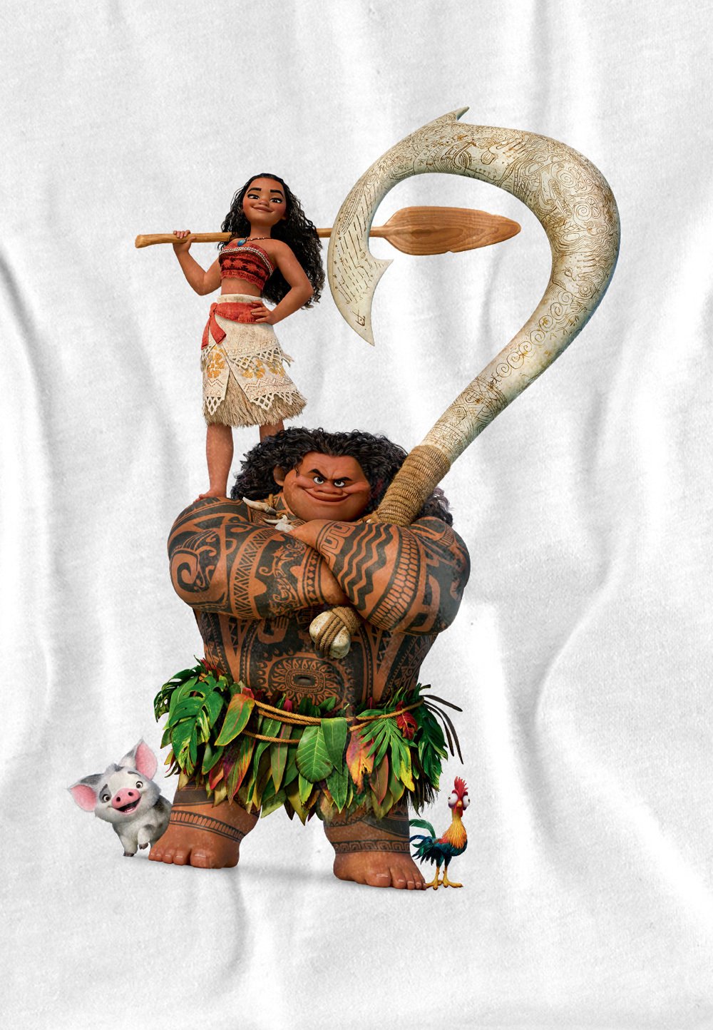 

Футболка с принтом MOANA MAUI STACKED Disney, белый