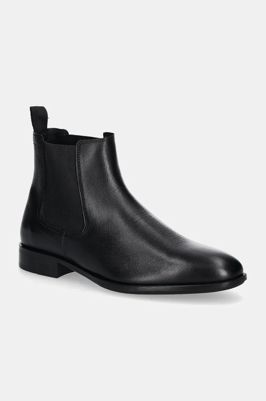 

Кожаные ботинки челси Colby BOSS, черный
