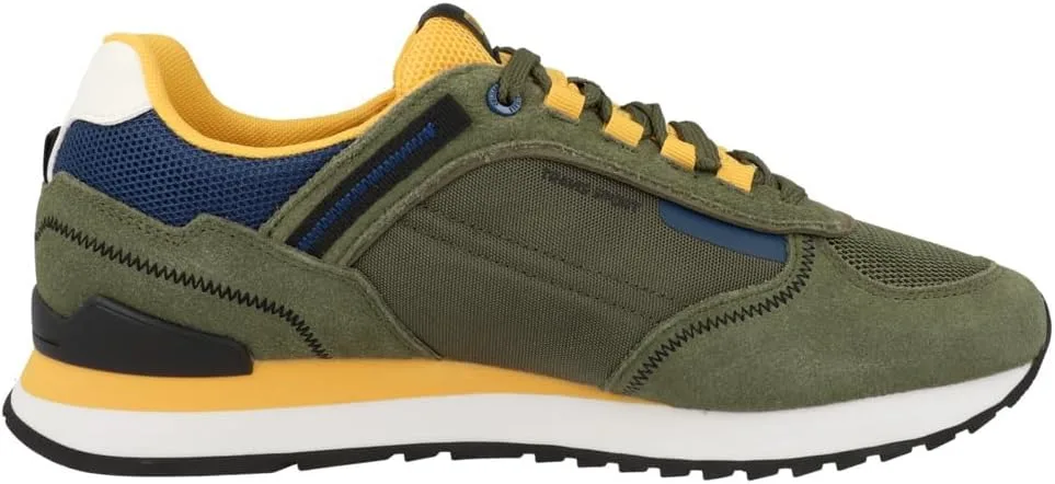 Кроссовки Colmar Travis Sport Colors, темно-синий/зеленый/желтый — фото 3