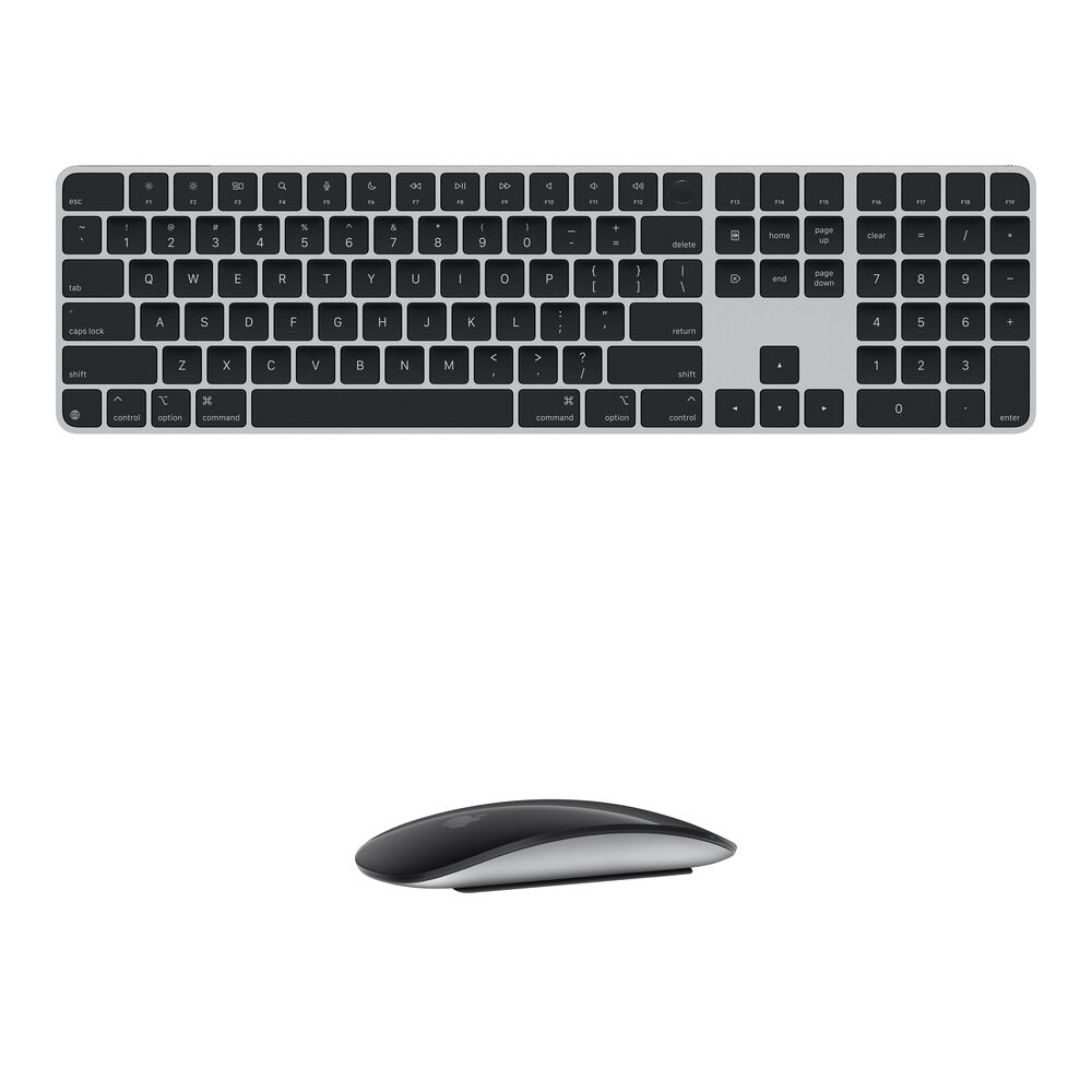 

Клавиатура Apple Magic Keyboard с мышью Apple Magic Mouse Kit (USB-C, черная)
