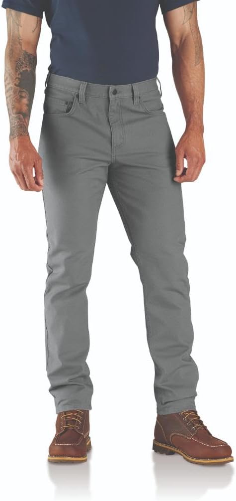 

Брюки Carhartt мужские Slim Tapered Rugged Flex Duck, Weather Ash