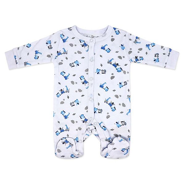 Детский набор из 5 предметов Zoo Train для мальчиков Rock A Bye Baby Boutique — фото 4