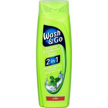 

Wash & Go 2 в 1 Спортивный шампунь и кондиционер 200 мл