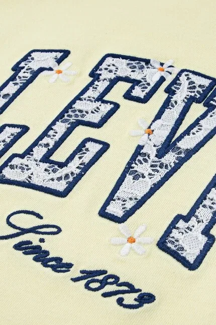 Футболка детская с аппликацией Levi's, желтый — фото 4