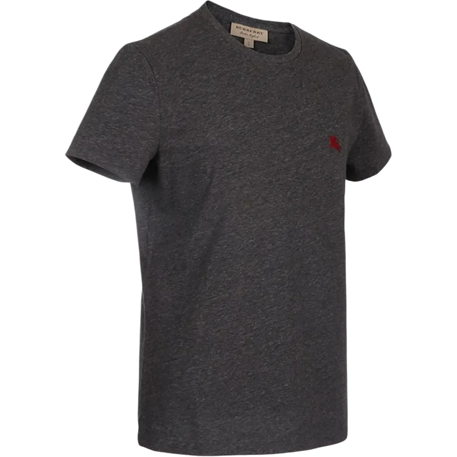 Футболка мужская Burberry crew neck moderate, серый — фото 4