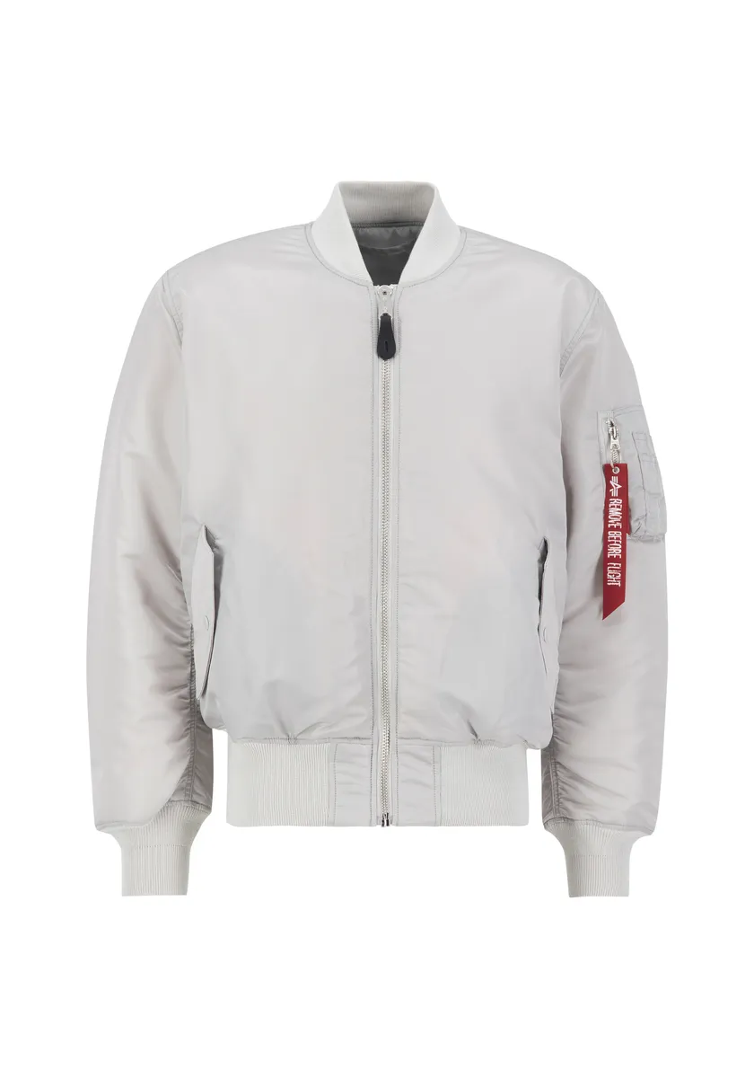 

Куртка-бомбер Alpha Industries " Alpha Industries Мужчины - Куртки-бомберы MA-1 (HERITAGE)", серый