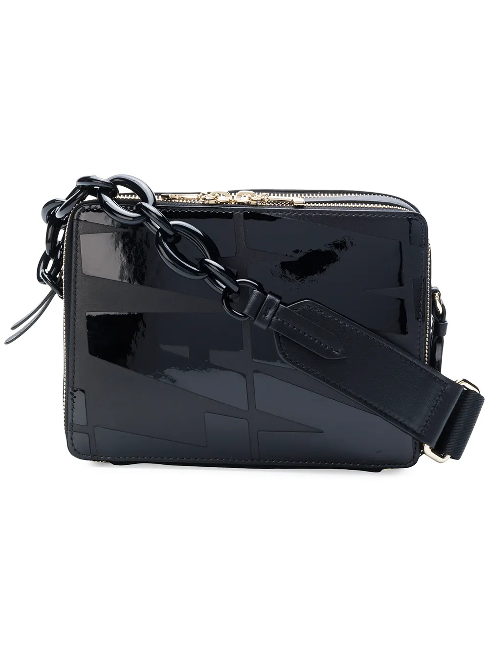 

Сумка на плечо на молнии Lanvin, черный
