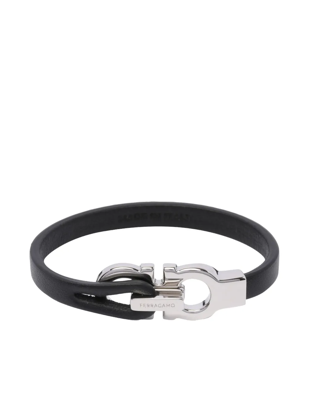 

Браслет 'Double Gancio' Ferragamo, черный