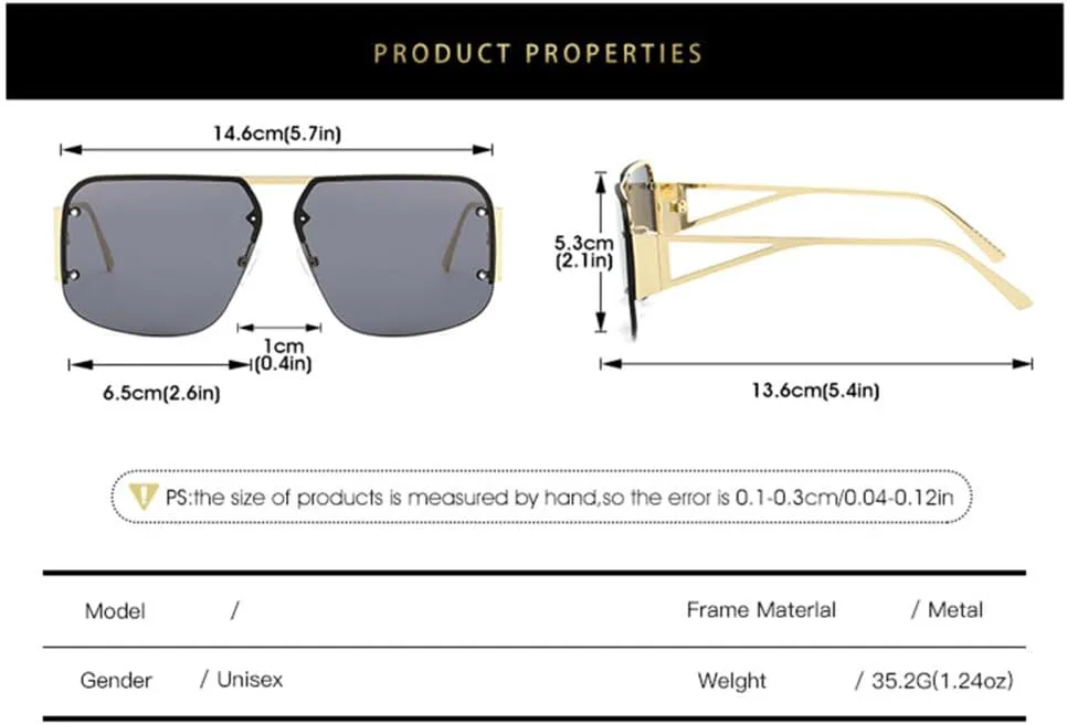 

Ретро женские солнцезащитные очки в винтажном стиле с металлической оправой, мужские очки с прозрачными линзами и защитой от УФ-излучения UV400 LANGSER, Gold Grey