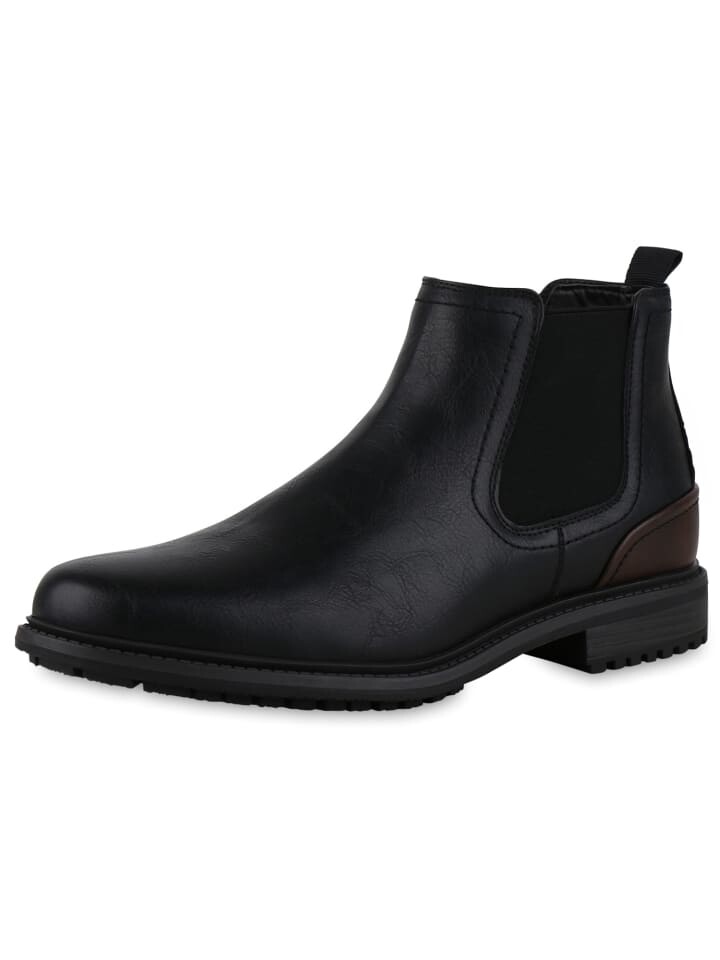 

Ботинки челси VAN HILL Chelsea Boots Bellamy, цвет Schwarz Dunkelbraun