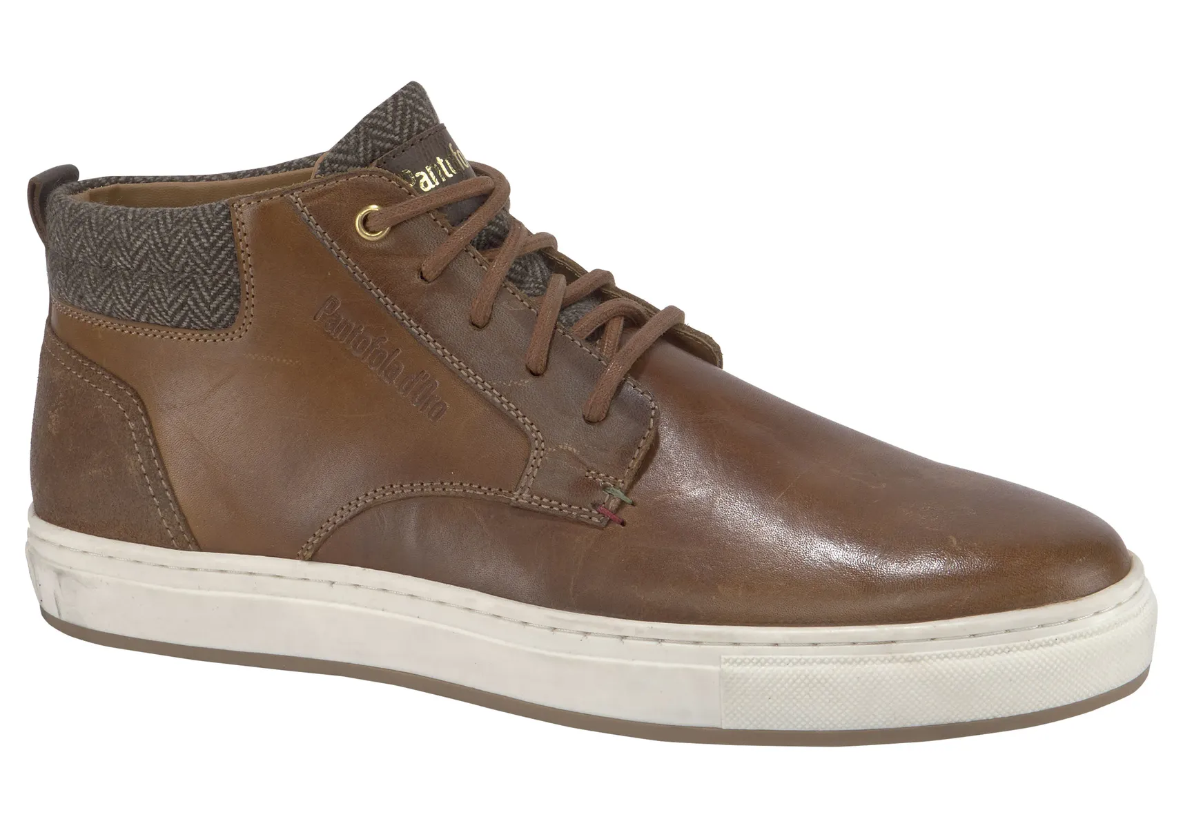 

Кроссовки Pantofola d'Oro "PRATO UOMO MID", в повседневном деловом образе Pantofola D´Oro, цвет Cognac