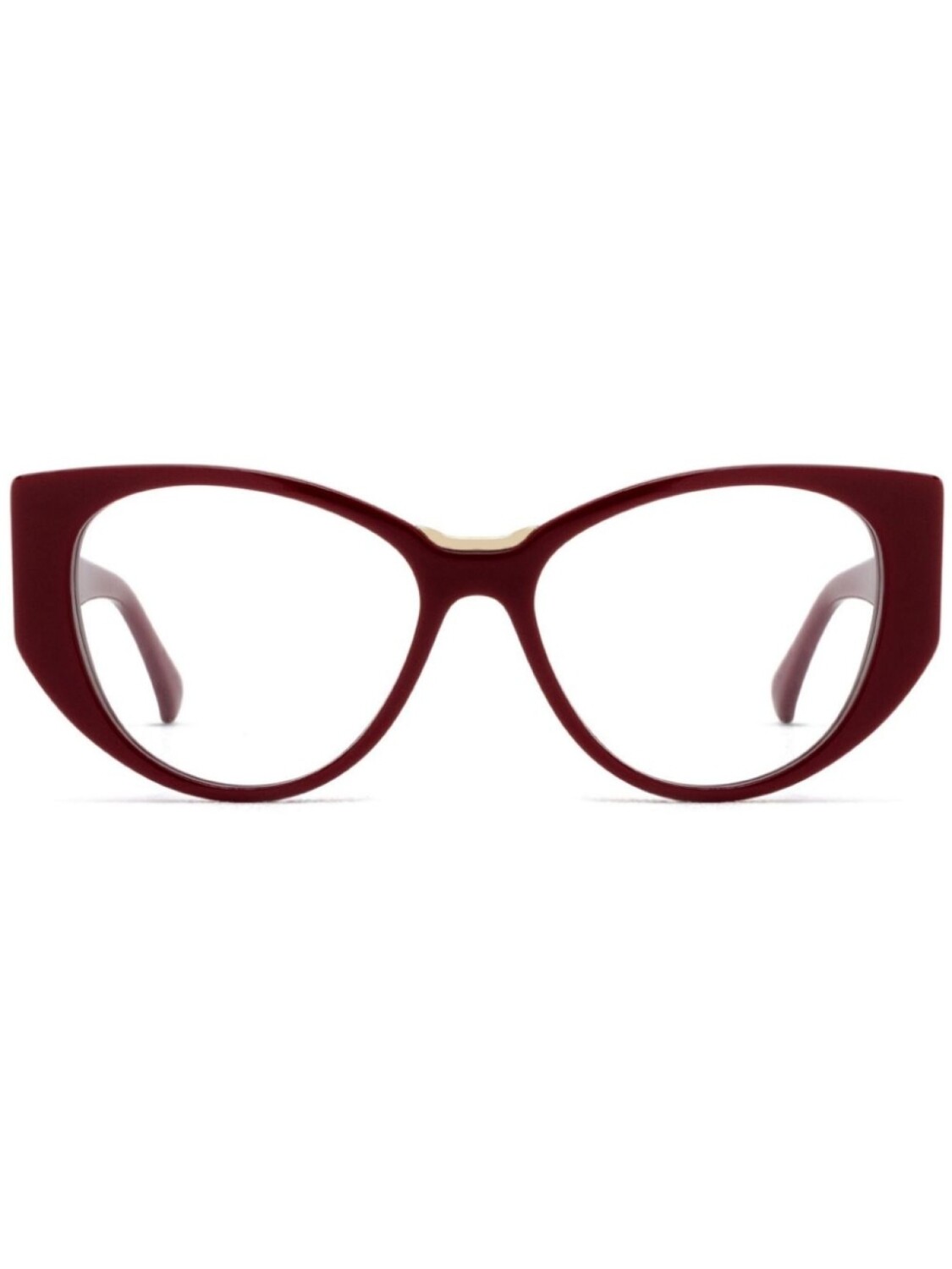 

Очки в оправе 'кошачий глаз' Max Mara Eyewear, красный