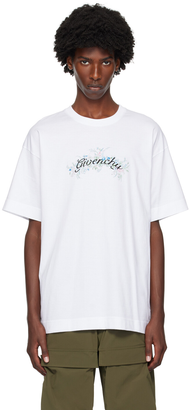 

Футболка с цветами Givenchy